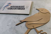 Torn Paper Art Craft Box