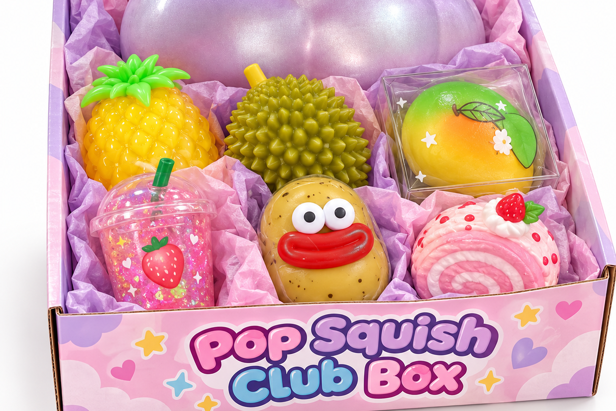 Pop Squish Club Monthly Box - Cratejoy
