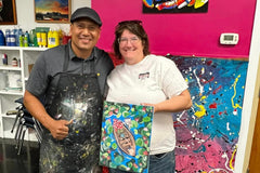 Art Club, Paint Nite Box - Monthly Acrylic Painting Tutorials