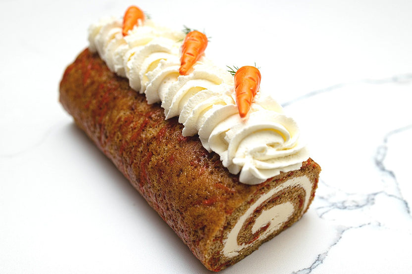 Carrot Cake Roulade - DIY Baking Kit by CrumbleCrate