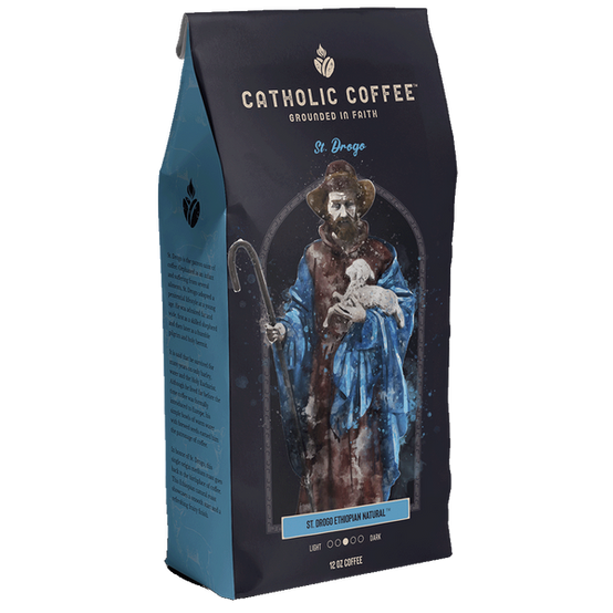 Bags of 12 oz Saint Coffee