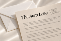The Aura Letter by Working On My Aura x Coquihalla | Monthly Snail Mail Subscription
