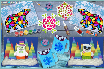 The Rainbow Iceland, DIY Kids Arts & Crafts Kits (Ages 3-9)