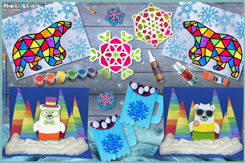 The Rainbow Iceland, DIY Kids Arts & Crafts Kits (Ages 3-9)