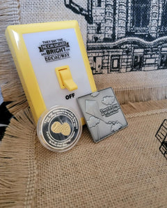 Amelie Broadway Musical inspired Silver and Gold plated coin - Times are Hard for Dreamers