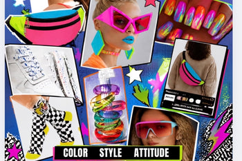 Our Radical 80s box is a fusion of the past and future!  Expect to see some familiar items plus some 80s inspired modern pieces.  