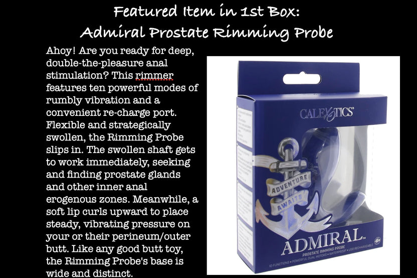 P+ (Gay) Adult Subscription Box | MONTHLY
