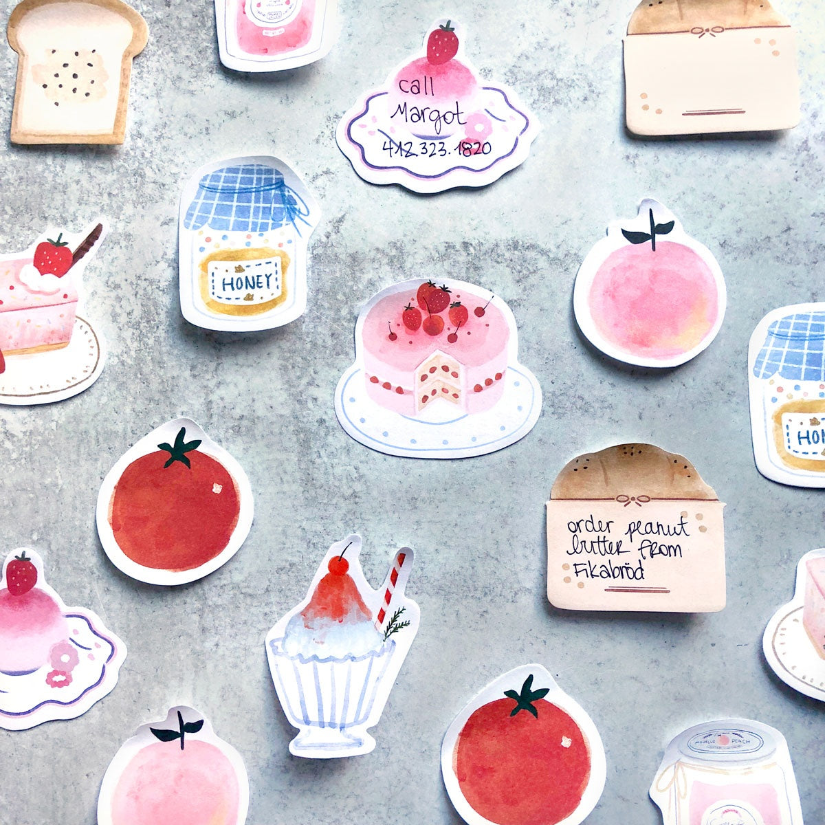 Summery Sticky Notes