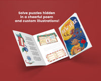 Happy New Year Puzzle Card