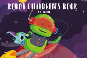 Robot Children's Book : I Can Read Books For Kids Level 1