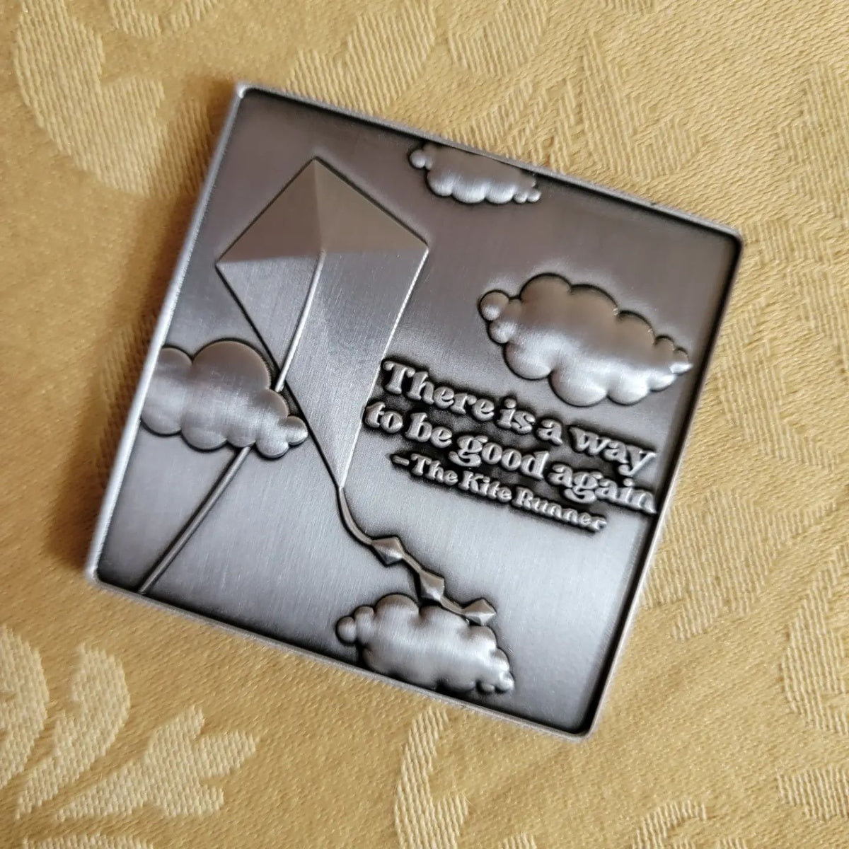 The Kite Runner Broadway Play inspired Metal Magnet - There is A Way To Be Good Again