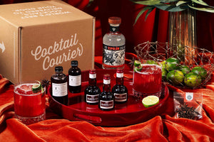 The Grand Cranberry Margarita with GRAND MARNIER, Blanco Tequila, Cranberry Juniper Grenadine, Lime, Star Anise