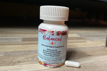 Balanced Box vaginal suppositories