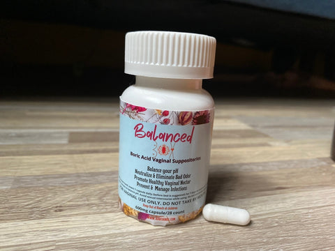 Balanced Box vaginal suppositories