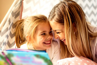 Mom and Child reading