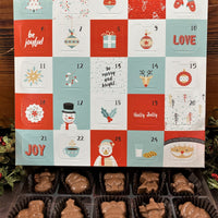 Christmas Shapes Artisan Chocolate Advent Calendar