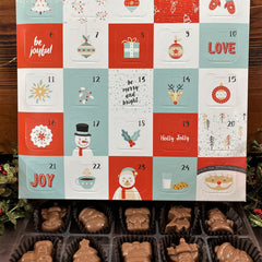 Christmas Shapes Artisan Chocolate Advent Calendar