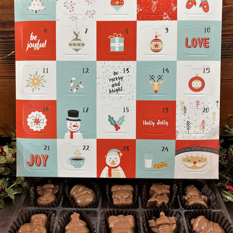 Christmas Shapes Artisan Chocolate Advent Calendar