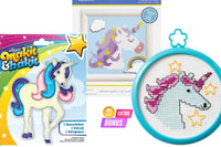 Craft n Stitch Subscription Boxes for kids are filled with at least one sewing kit and three variety craft kits, plus stickers, tools & more