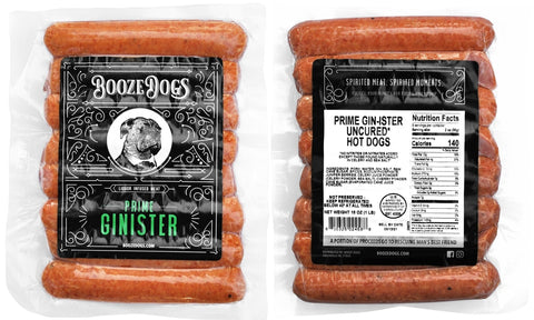 1lb. Prime Ginister Hot Dogs