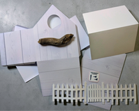 Torn Paper Art Craft Box