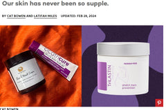 Marigoldbub's Stretch Mark Eraser was the  the Best New Entrant in the Stretch Mark Category by Best Products for 2024