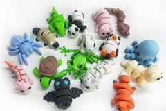 12 piece 3d figures