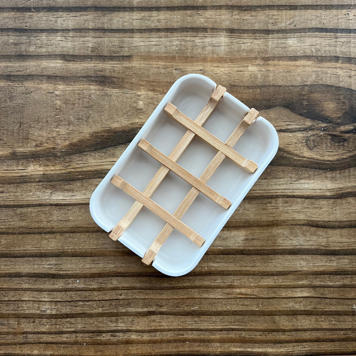 White Soap Dish