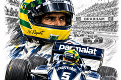 F1 Racing Poster Subscription | 20 A3 Motorsport Prints Monthly