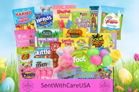 Easter Gift Box & Easter Gift Basket - Egg Hunt Gift for Kids Easter Candy Basket Gift Idea for Grandkids Spring Giftbox