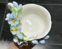 Dreamcloud Modern Floral Ceramic Tea and Coffee Set