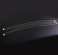 HEART ♡ 14k Gold| Silver Tarnisg free Necklace