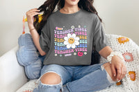Fun and creative dtf printed t-shirts each month. T-shirt club. T-shirt of the month club for women, men, kids.