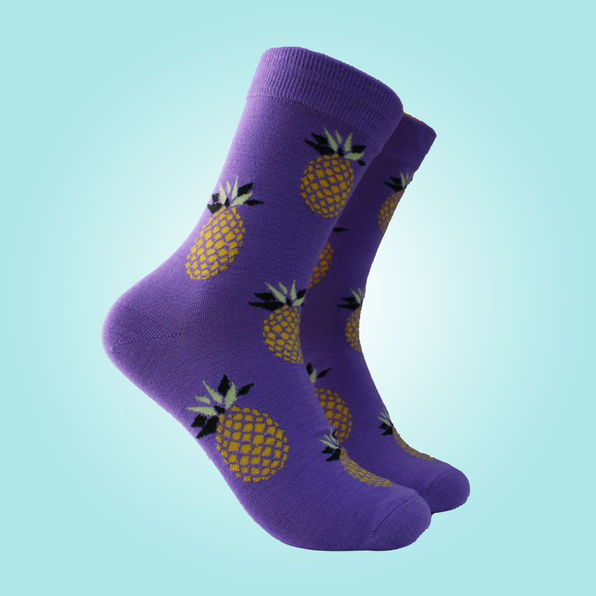 Magical Pineapples Sock -  Women's