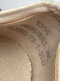 Military Issued Converse, White (Size 13.5 M)