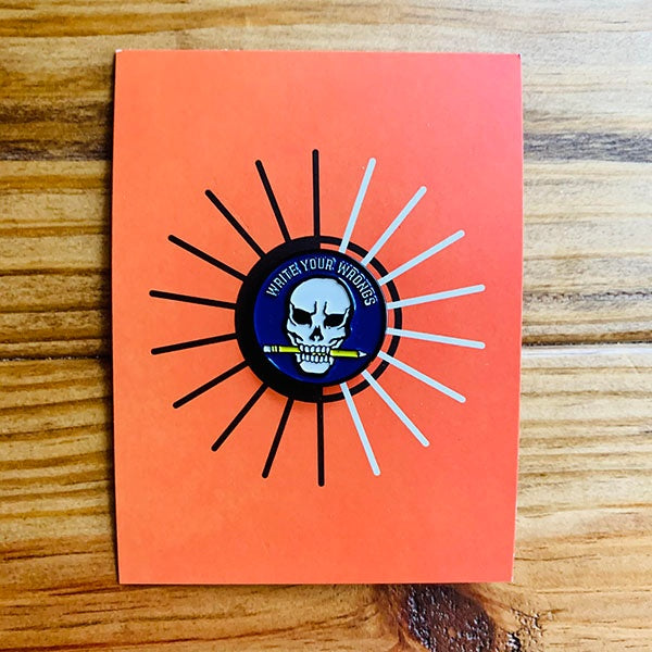 Skull Enamel Pin
