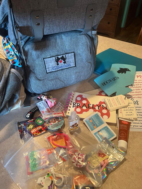 Custom Backpack Filled With Our Favorites!