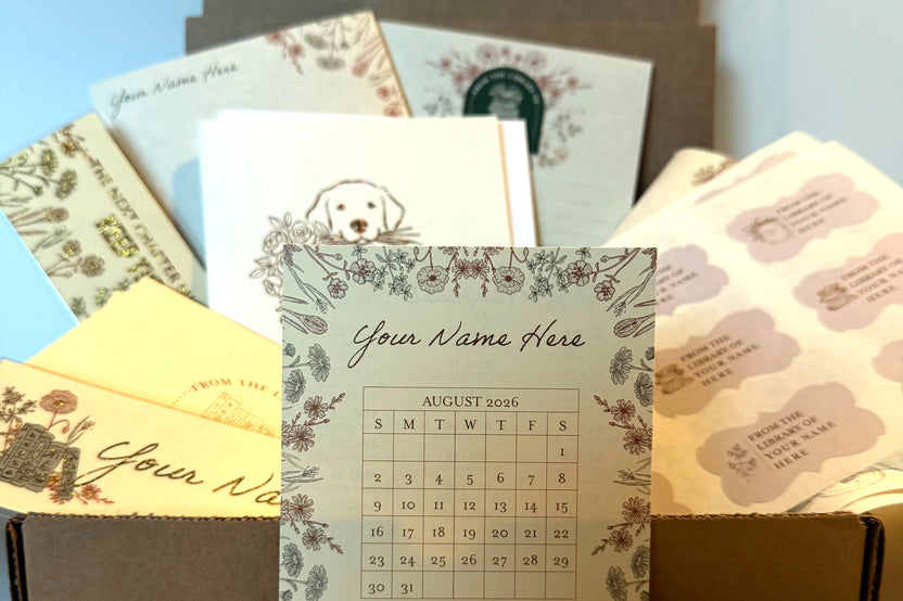 Personalized Stationery Subscription Box