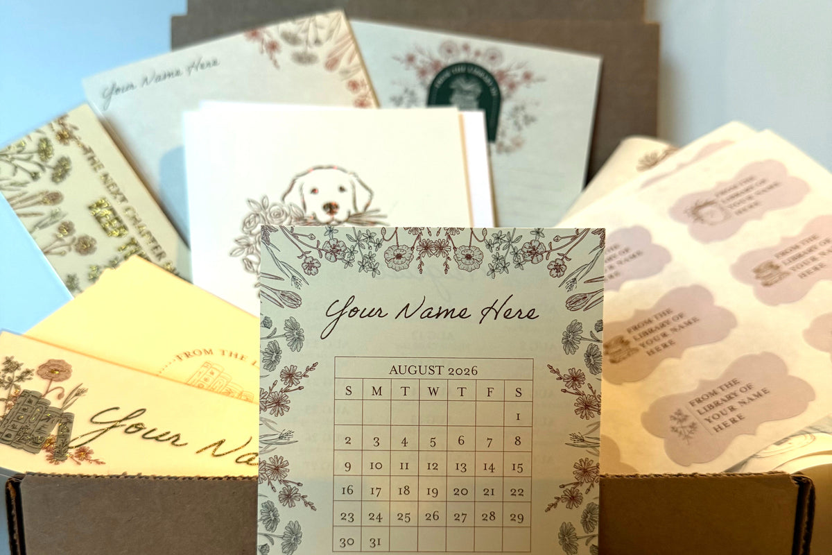 Personalized Stationery Subscription Box