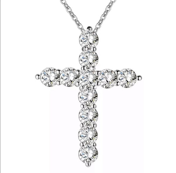 CRYSTAL CROSS Necklace