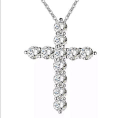 CRYSTAL CROSS Necklace
