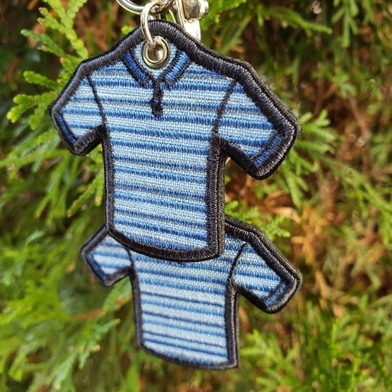 Dear Evan Hansen-inspired Embroidered Keychain
