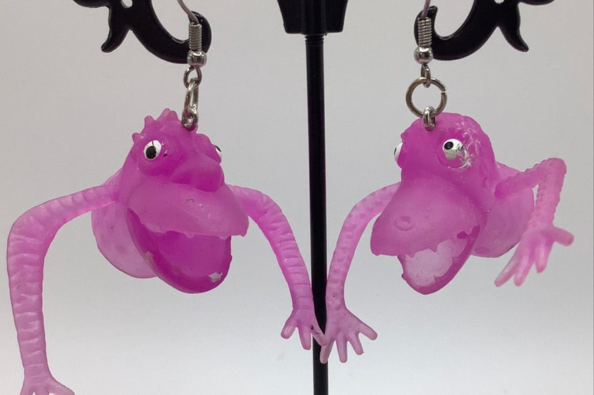 Finger Monster Earrings