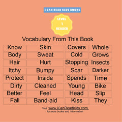 Human Body Homeschool Skin: I Can Read Books Level 1 (I Can Read Kids Books Book 9)