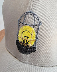 Embroidered Ghost Light Baseball Cap with Adjustable Strap - Theatre Broadway Gift
