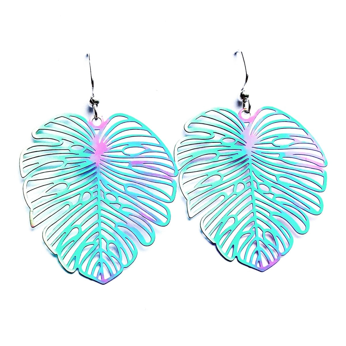 Palm Leaf Earrings