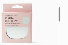  Cute and compact, this little life saver glows bright with 12 LEDs, 2 levels of intensity, a pop-out stand and true-to-you magnification.