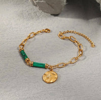 FLORA♡ Stainless Steel Gold Bracelet