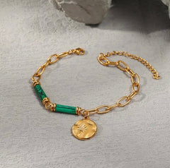 FLORA♡ Stainless Steel Gold Bracelet