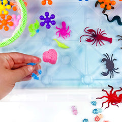 Ocean Adventure Themed Therapy Sensory Bin